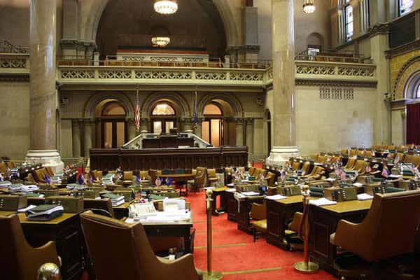 New York Assembly chambers