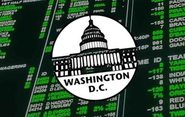 DC logo with betting lines